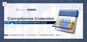 compliance calendar for the month of March 2025