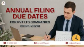 Compliance Calendar for Pvt Ltd company 2025-26