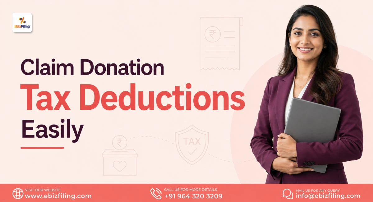 How to claim tax deductions on eligible donations
