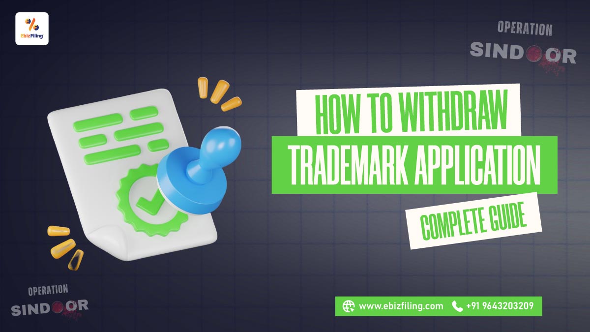 Trademark Application Withdrawal