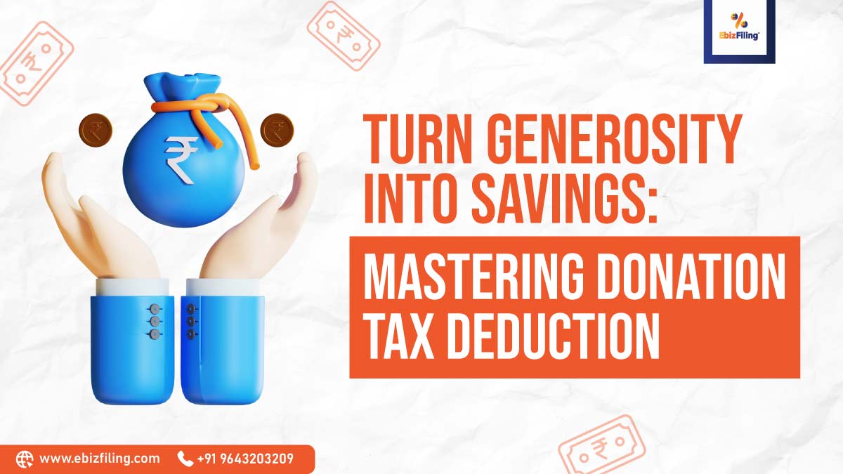 Donation Tax Deductions , Donation Tax Deductions under seaction 80G
