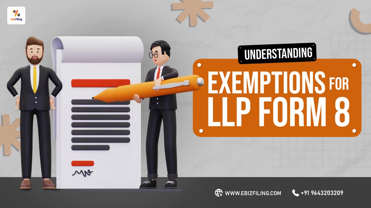 Exemption on Filing LLP Form 8