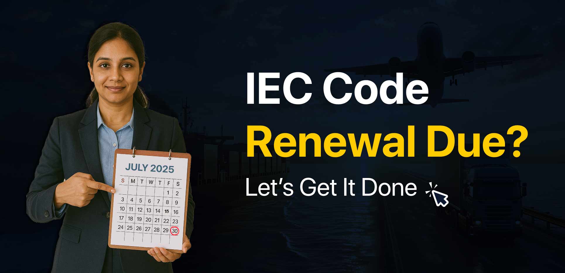 IEC Code Renewl Due