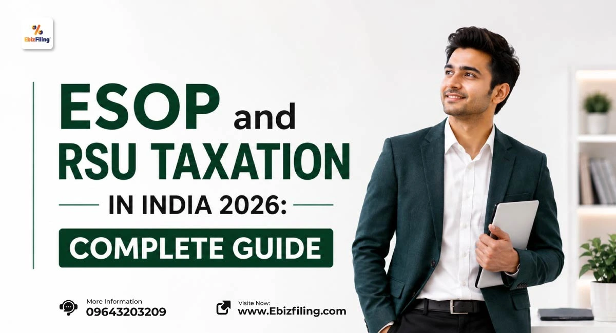 ESOP and RSU taxation rules in India for 2026