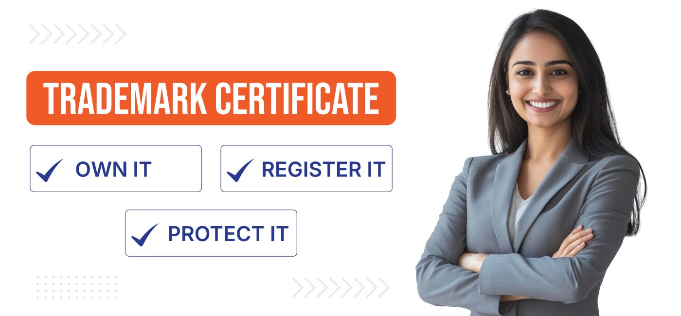 Trademark legal certificate