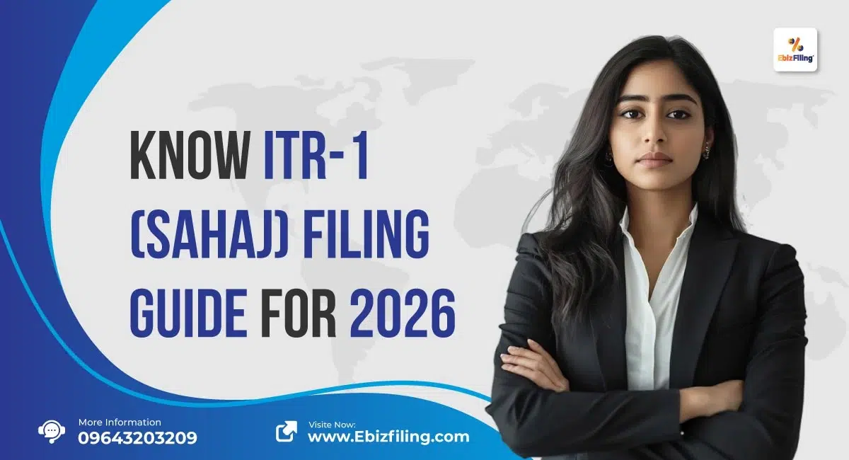ITR-1 Sahaj filing guide 2026 for salaried individuals in India