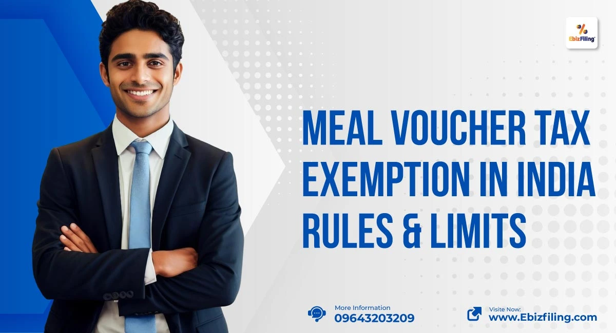 Meal voucher tax exemption in India rules, limits, and eligibility for employees and employers explained