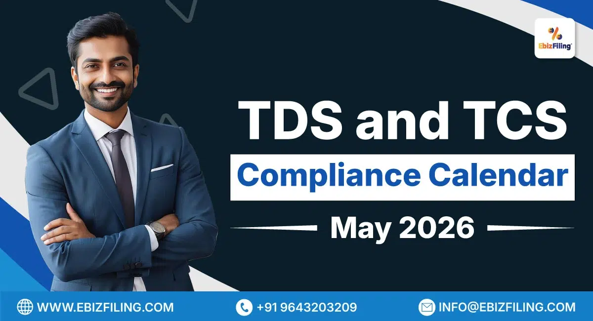 TDS and TCS Compliance Calendar May 2026 with important tax filing due dates