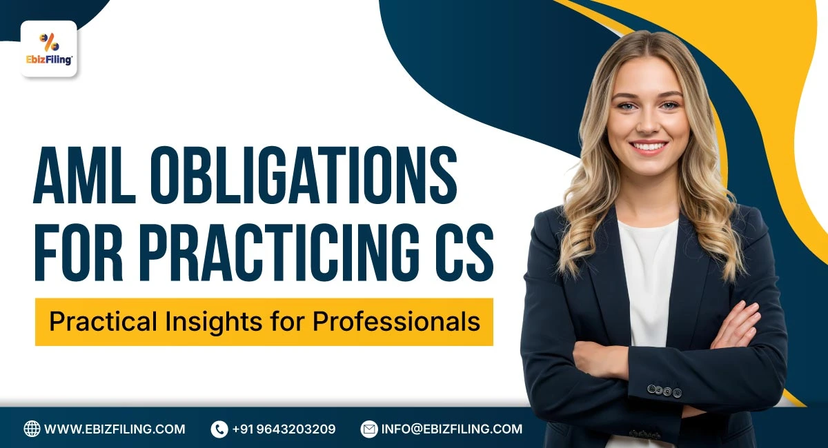 AML obligations for practicing company secretaries