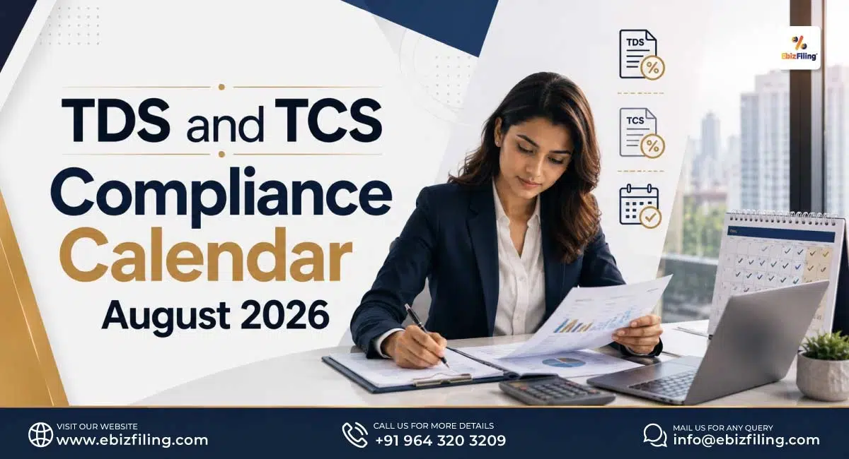 Important TDS and TCS due dates and filing deadlines for August 2026
