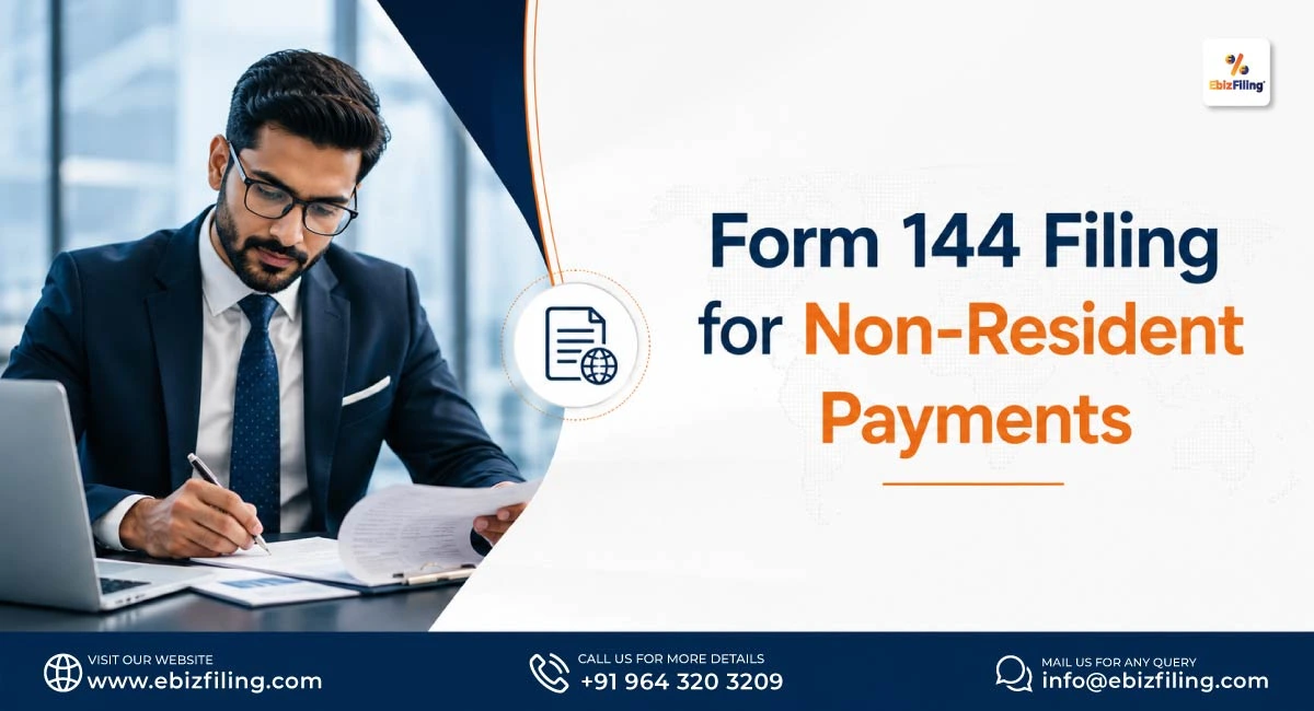 Form 144 filing requirements for payments to non-residents