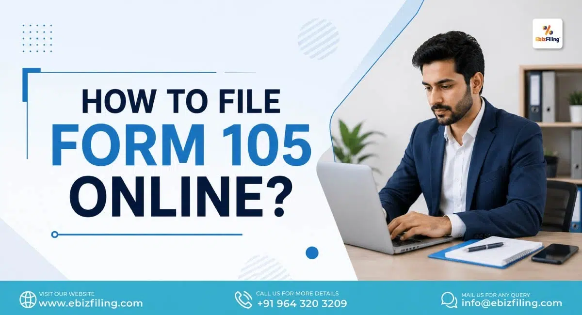 Steps to file Form 105 online for eligible organizations