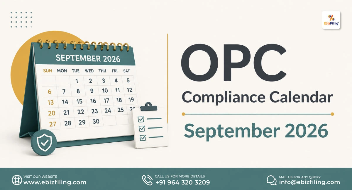 OPC compliance calendar for September 2026