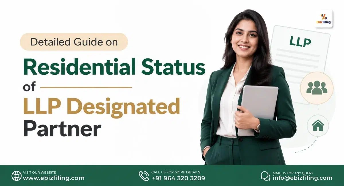Residential status of an LLP designated partner explained