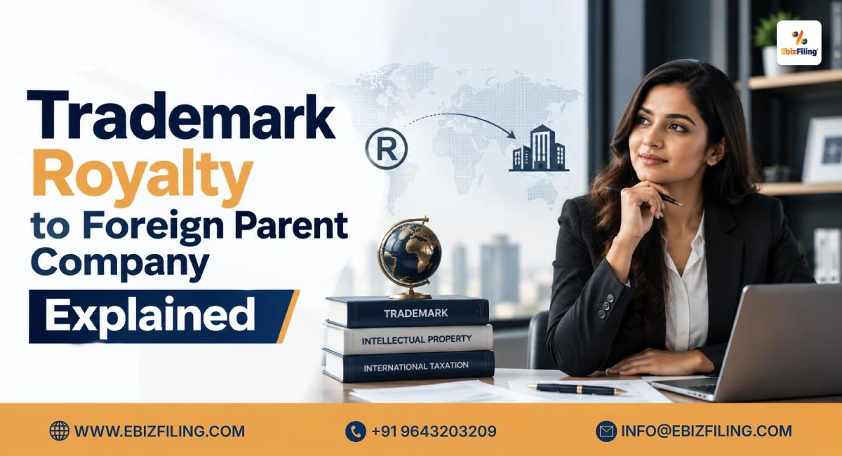 Trademark royalty payment to a foreign parent company explained