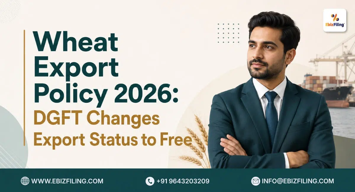 DGFT changes wheat export status to free under 2026 export policy