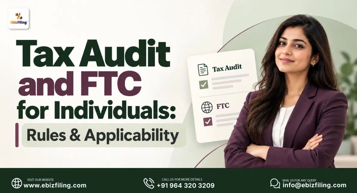 Tax audit and Foreign Tax Credit rules and applicability for individuals in India
