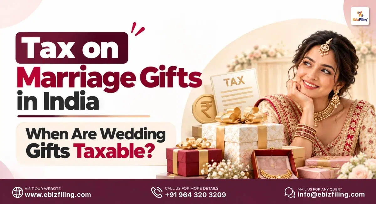 Tax on marriage gifts in India and rules for taxable wedding gifts